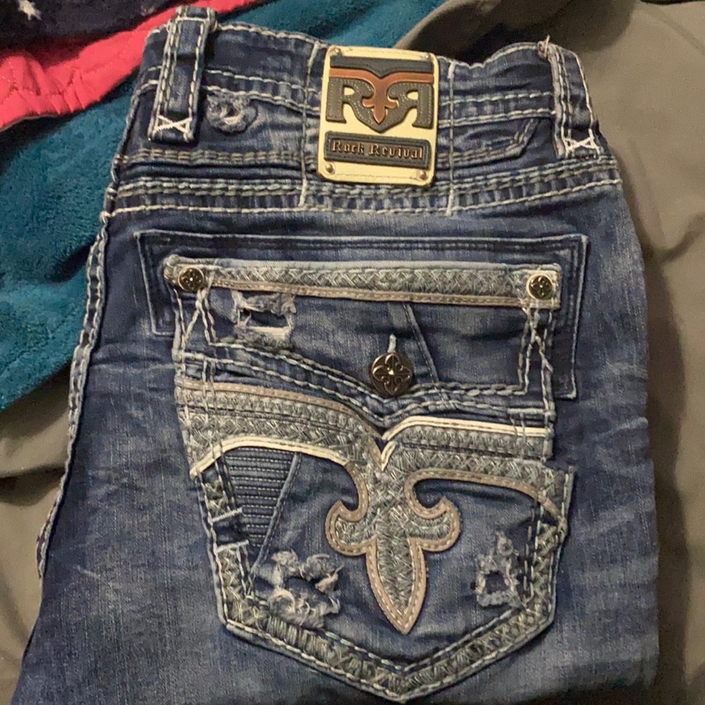 Men’s Rock Revival Jeans